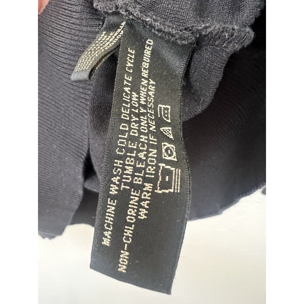 Ralph Lauren Black Label Sweater  Pullover 100% Cotton Large Top Boxy Designer - Picture 4 of 5